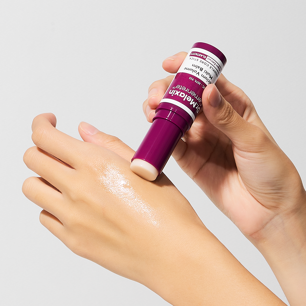 Applying the Calcium Volume Multi Balm stick
