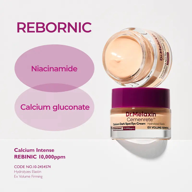 Calcium Dark Spot Eye Cream — niacinamide and calcium gluconate