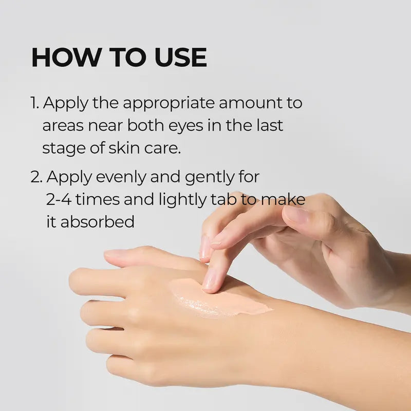 How to use the Calcium Dark Spot Eye Cream